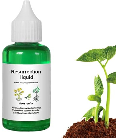 Abono Líquido | 50 ml Líquido Orgánico Multiusos de Crecimiento - Abono para Plantas de Interior en Maceta - para Jardín, Macetas, Flores, Árboles, Orquídeas, Cactus, Bonsáis, Monstera,