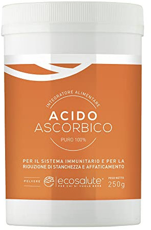 Spazio Ecosalute B132 Acido Ascorbico In Polvere, 250 Grammo