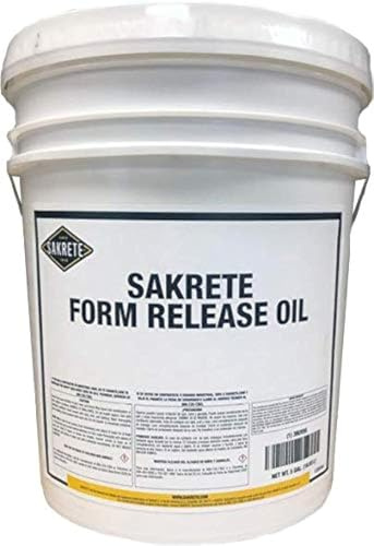 Sakrete Form Release Oil,Pail,White,5 gal 120044-1 Each