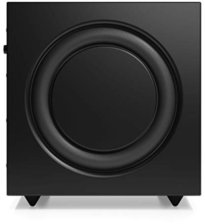 Subwoofer with Bass Reflex | Wired | Bass | Home | Entertainment | Audio | Streaming | TV Sound | Wi|Fi | Digital Class D Amplifier | 200W | SW-10 | Black