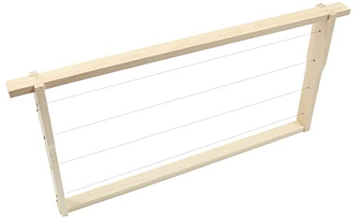 10x Zander Rähmchen Hoffmann 220 mm gedrahtet nach Dr. Liebig Imkerei Bienen