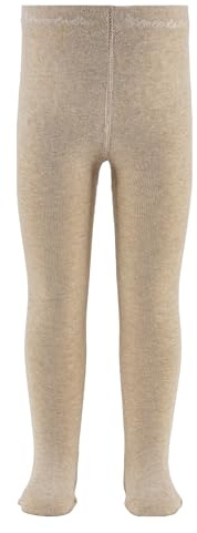Sterntaler Strumpfhose uni - Baby und Kinder Strumpfhose mit hohem Baumwollanteil (90%) - hautsympathisch - bequeme Passform - pflegeleicht -Babykleidung ab Geburt - Größe 116, Farbe natur melange