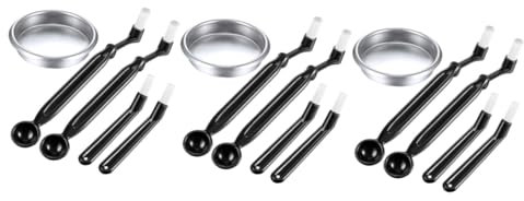 Gatuida 15 Stk Reinigungsbürste Für Kaffeemaschine Bürste Für Espressomühlen Glasflaschen Mit Deckel Espresso-reinigungsbürste Espressobürste Dampfstab Konzentrieren Schleifbürste Plastik