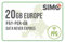 Solis EU Pay-Per-GB Karte 20 GB