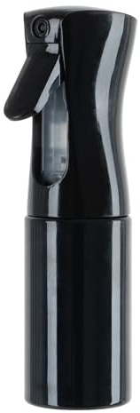 Uervoton Bottiglie spray Continuo Ultra Fine Mist Vuote Bottiglia di Acqua Barbiere Spray Bottiglie Salone Parrucchiere Strumento Dei Capelli Spruzzatore Acqua 200ML Nero