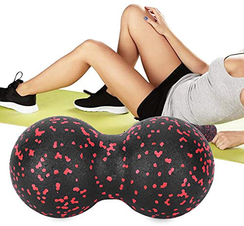 Bola de Masaje, Fascia Fascia Bola de Fitness de Masaje, Bola de Fitness, para Aliviar el Dolor de Espalda Atletas de Recuperación Muscular (Pelota de masaje)