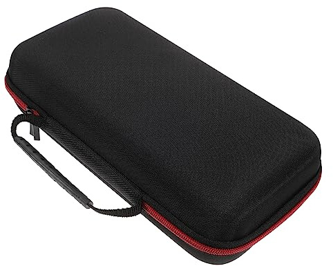 CATIEBYE Portable Microphone Storage Pouch Large Capacity Mic Storage Bag Eva and Pu Material Lightweight and Easy to Carry for Studio and Karaoke Use