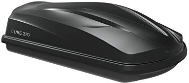 Dachbox/Gepäckbox CUBE370 + Alu Dachträger RB003 kompatibel mit Volvo XC40 (5Türer) ab 2018