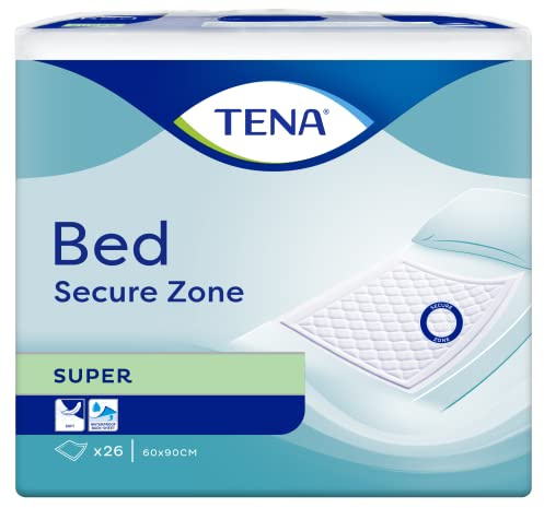 TENA Bed | Secure Zone | Super | 60cm x 90cm | Pack of 26