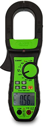 KPS-DCM4000T Pinza Amperimétrica Profesional TRMS Corriente AC/DC 1000A Tension AC/DC 1000V Resistencia Frecuencia Hz/Duty/% Capacitancia y Temperatura 6000 Cuentas NCV CAT.IV