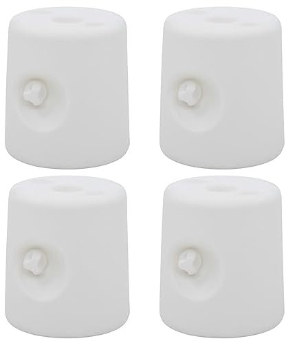 XIAOGUANG Pavillon-Gewichte 4 STK Gewichte Für Pavillon, Pavillonstandfüße, Wohnmobilausstattung, Zeltgewichte, Markisen Zubehör, PE Weiß