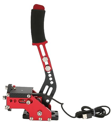 64 Bit USB Handbremse, 2 in 1 USB Handbremse Sichere und Zuverlässige SIM Handbremse Rennspiel USB Handbremse für ONE für Series S X PC für Logitech G27 G25 G29 G920