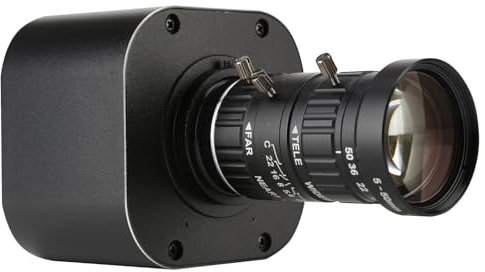 YIWEOG 4K HD USB Camera 10X Optical Zoom 5-50mm Variable Lens 8MP Mini Web Camera with Microphones 1920x1080@60fps Manual Focus with 2 Image Formats MJPEG and YUY2 Compatible with Window