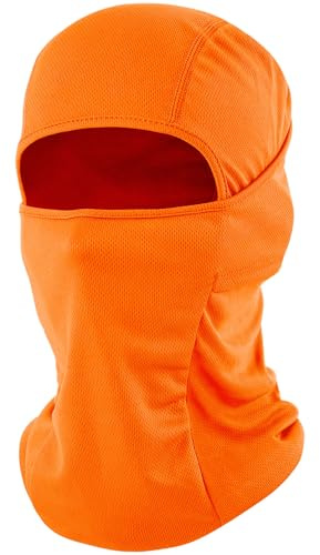 Fuinloth Balaclava Motor Vindtät UV Kylning Unisex | Skidmask, halsvärmare, andningsbar, vattenavvisande, justerbar, tvättbar, cykling, skidåkning, vandring