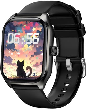 Smartwatch Kinder, Kinder Telefonuhr Sport Fitness für Kinder mit Anruf SOS Fitness Tracker Schlafmonitor Spiele Musik Kamera Wecker, Bluetooth Telefon Uhr für Jungen Mädchen Geschenke