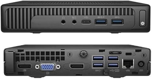 PC Mini Computer EliteDesk Pronto All'Uso, Intel Core i5-6400t Ram 8GB SSD 256GB, Pacchetto Office 2021, Windows 11 Pro e Chiavetta Wi-Fi (Ricondizionato)