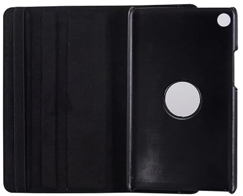 Bewinner Smal 10,5 Tums Tablettskydd för Tab A8 X200 X205 - Mångsidig Tablettfodral - Tunt PU-Fodral för Tab A8 Tätt Passande Skydd Svart Fodral (Svart)