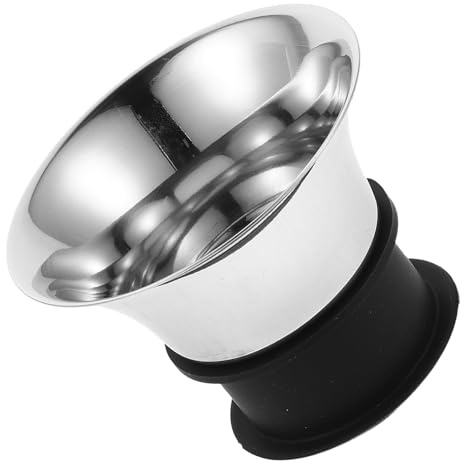 BESPORTBLE Coperchio di Ricambio per Brocca D’Acqua in Acciaio Inox 304 Guarnizione in Silicone Tappo Anti-Goccia per Caraffe Diametro 51-53 MM Resistente e Riutilizzabile per Succhi e