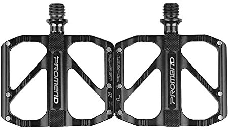 Fahrradpedale aus Metall, ultraleichte Pedale für Mountainbikes, Rennradpedale mit 3 abgedichteten Lagern und rutschfeste MTB-Pedale mit großer Kontaktfläche und 9/16 Zoll Gewinde