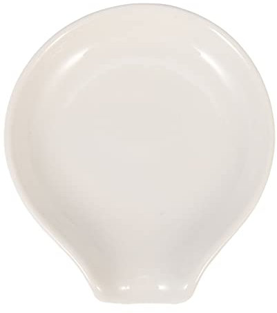 HEMOTON Céramique Spoon Repos pour Le Comptoir de Cuisine Porte- Goutte de Poêle pour Les Ustensiles/Outils de Cuisine