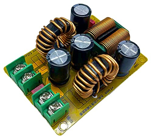Oikabio DC LC Low Pass Filter 20A Elimina le interferenze elettromagnetiche DC Switching POWER EMC Amplificatore audio per auto 12V 24V