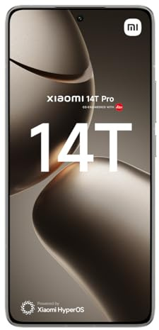 Xiaomi 14T Pro 5G, 512GB, Titan Gray - Unlocked (Reacondicionado)