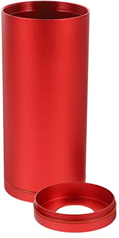 IMIKEYA Taschentuchbox- Aus Aluminium Fürs Auto Runder Zylindrischer Taschentuchspender Für Den Schreibtisch Im Auto Moderner Serviettenhalter Kompakte Aufbewahrungsbox