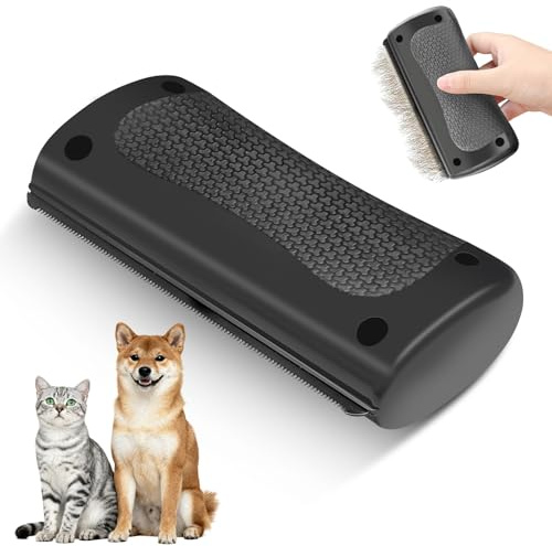 Spazzola per Cani, Spazzola Cane Gatto Pelo Corto, Pettine Pelo Morto Cane, Rimuove Sottopelo e Pelo Morto, Groomify Pet Care Brush, Massaggia la Pelle, Adatta per Labrador, Boxer Razze Medie Grandi
