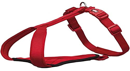 Trixie 1998503 Premium Geschirr, 50-60 cm/20 mm, rot, M
