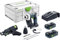 Festool Akku-Bauschrauber DWC 18-2500 HPC 4,0 I-Plus DURADRIVE (mit Akkupacks, Schnellladegerät, Magazinvorsatz, Tiefenanschlag, Gerüsthaken, Magnetbithalter, Bits, Gürtelclip), im Systainer