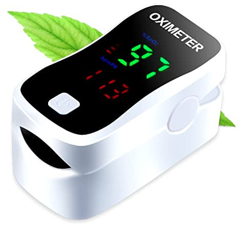 Pulsoximeter | Blutsauerstoffmessgerät | Oximeter | Fingeroximetergerät | Pulsmesser | Sauerstoffsättigung | OLED Display | SpO2 Pulsmesser | Fingeroximeter | Pulsmesser Finger | Pulsmessgerät