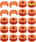 20 Pack Rasentrimmer Spule Für Rasentrimmer, Trimmer Fadenspule Für Rasentrimmer,Trimmer Spulenmodell WA0010 WA0004 WA0004.1, Ø 1,65mm, 3m Länge (16 Ersatzspulen + 4Kappe WA6531)