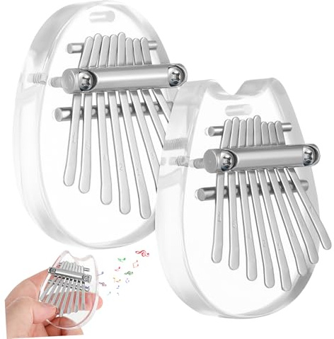 KOMBIUDA Mini Pianoforte A Pollice 8 Note Portatile Strumento Musicale Per Bambini E Adulti Principianti Di Musica Comodo E Robusto
