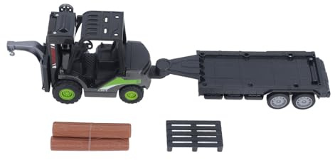 Pilipane Chariot élévateur avec Plateau, modèle de Grue très détaillé, Jouet de Construction, véhicule d'ingénierie Professionnel, Objet de Collection, Longueur 14,76 Pouces, matériau en