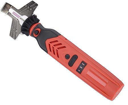 HELEVIA Affilacatene per Motoseghe a Batteria, Kit Universale per Affilare Motoseghe con Batteria al Litio per la Maggior Parte delle con Materiale ABS e Acciaio, velocità