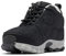Columbia Firecamp Mid 2 WP wasserdichte Wanderstiefel für Kinder, Schwarz (Black x Monument C), 27 EU
