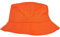 Flexfit Unisex Cotton Twill Bucket Hat Hut, orange, one Size