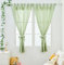 ALAVYA HOME® Vorhang Schlaufen (2 St) Lichtschutz I 100% Bio-Baumwolle GOTS zertifizierter I Vorhänge 100 x 150 cm Kurz 2er-Set für Kinderzimmer, Wohnzimmer Schlafzimmer mit niedlicher Schleife