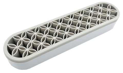 TANG SONG 1 PC Silicone Make up Brush Holder Cosmetic Storage Box Desktop Organizers (Gray)