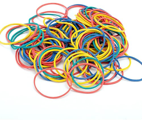 Aprox. 200 g aprox.,Aproximadamente 200g 500 piezas gomas elasticas，gomas，gomas elasticas papeleria，goma elastica，gomas elásticas，elasticos，rubber bands，elastico