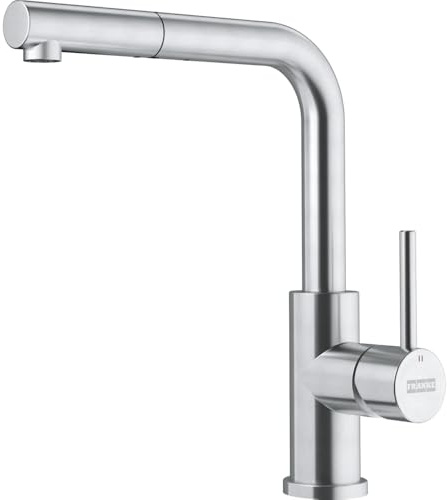 Franke 115.0706.986, Robinet de cuisine Smart Glenda pull-out, Stainless steel