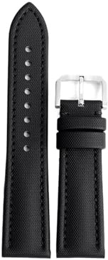 WTNZBAEM Bracelets en toile de voile 18 mm, 19 mm, 20 mm, 21 mm, 22 mm, compatibles avec les montres de plongée Omega Blancpain Seiko, hommes et femmes, bracelet de montre étanche à dégagement rapide(