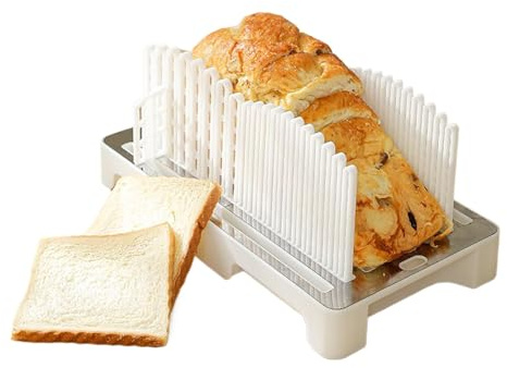 Manualllle bröd Schneider - brödsmulmaskin | Hemlagad Cutter med smullåda | Vikbar och justerbar skärningstur med breddjustering, syhjälpare