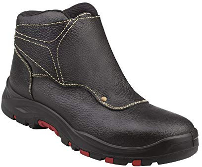 Delta Plus COBR4S3NO43 Cobra4 S3 HRO HI SRC Boots with Flap, Size 9, Black