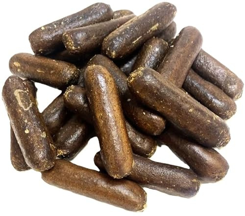 Maltbys' Stores 1kg Small Beef & Garlic Sausages (approx. length 8-10cm) Beef Flavoured Sausage Dog Treats [LGCP]