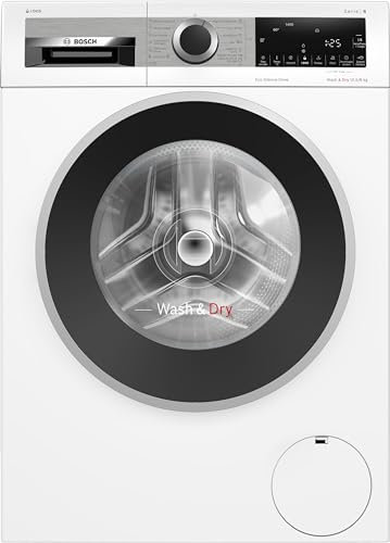 Bosch Lavadora-Secadora, 10,5/6 kg, Serie 6, Dosificación Automática, Silenciosa, AutoDry, Blanco, WNG244A0ES