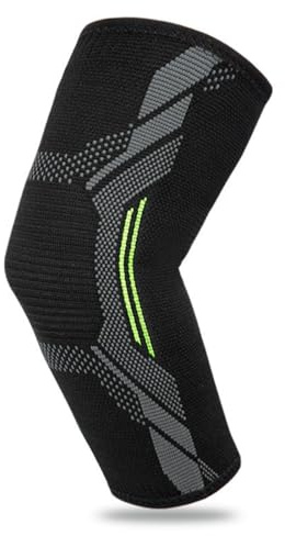 MIVORA Armbågsbandage, professionell armbågsbandage män kvinnor, armbågsskydd för vänster/höger, kompression armbågsbandage för tennisarm och senantändning (XL)