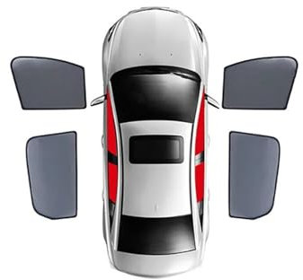 Protege Soleil Magnétiques Pare-Soleil Voiture Bouclier Pare-Brise Avant Cadre Rideau Pare-Soleil pour Idéal pour Réservoir Mural 500 Tank500 2022 2023 2024 Soleil Voiture