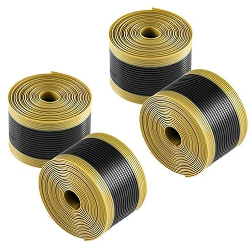 4pcs Bike Tire Liner, Anti-Puncture Proof Tyre Tape, Bicycle Tube Flat Protector Compatible with 12 16 18 20 24 26 27.5 29