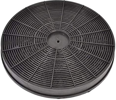 SPARES2GO Aktiverat kol ventilfilter för Ariston fläkt spis huva (paket med 1)